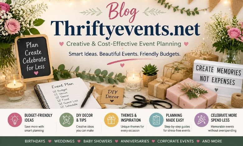 Blog Thriftyevents.net